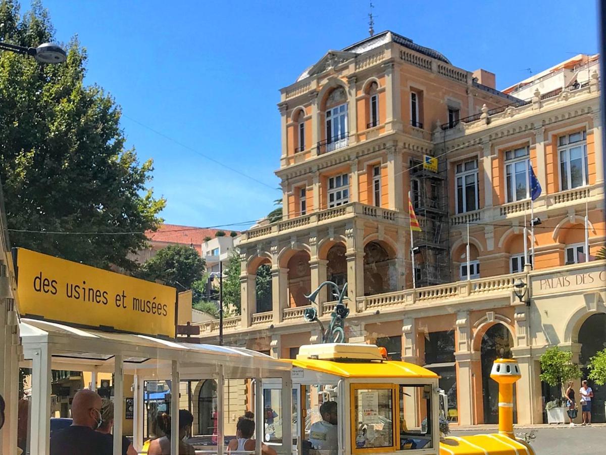 Parking Prive - Vue Mer - Wifi - Centre Historique Grasse Exterior foto